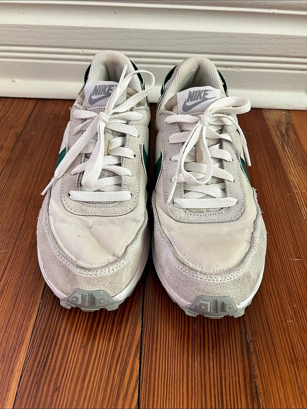 Nike Waffle One Summit White / Green Sneakers